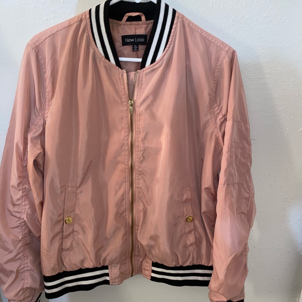 Pink Bomber Jacket